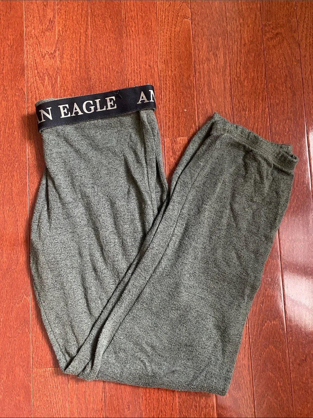 American Eagle Outfitters Olive Green Lounge Track Pants